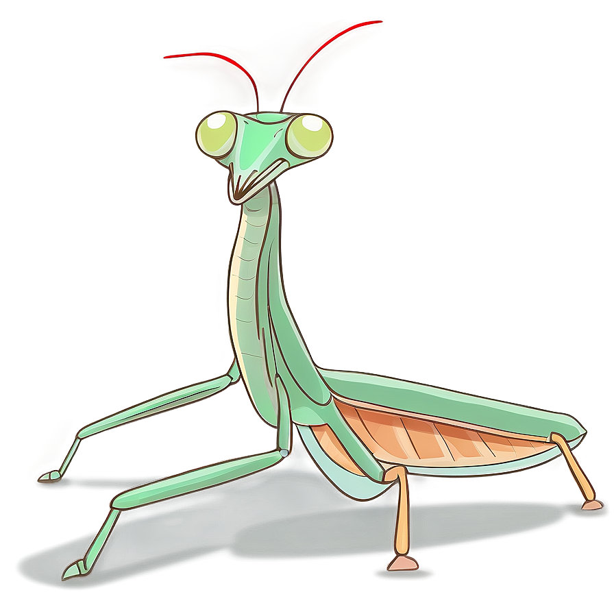 Praying Mantis Illustration Png 86 PNG Image