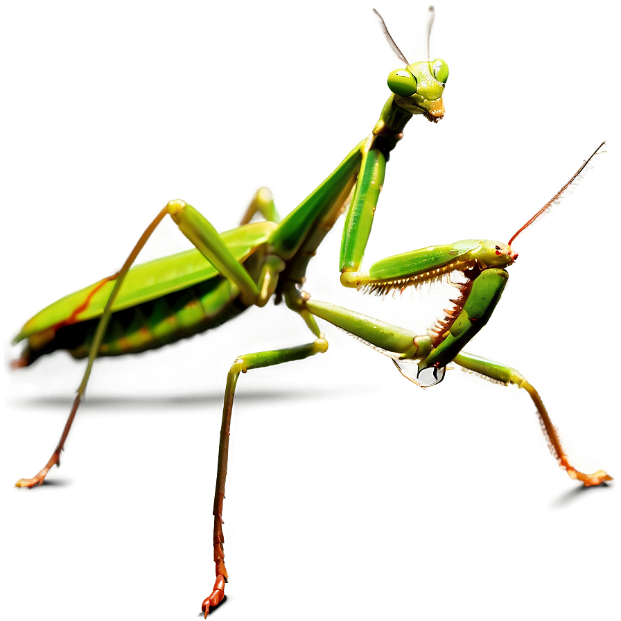 Praying Mantis In Fight Png Wjr42 PNG Image