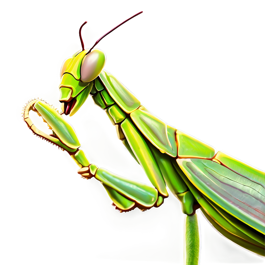 Praying Mantis Profile Png 06122024 PNG Image