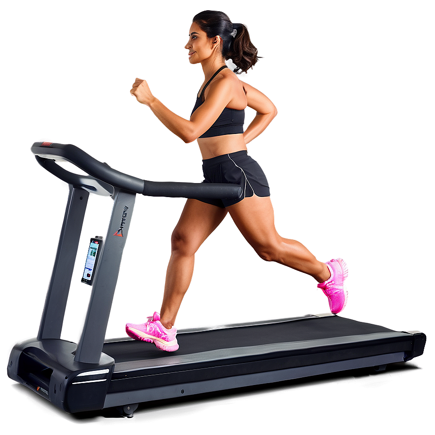 Pre-set Exercise Programs Treadmill Png 3 PNG Image