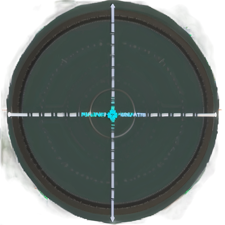 Precision Dot Crosshair Png Mnc39 PNG Image