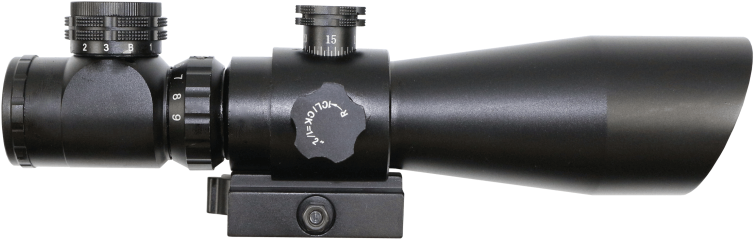 Precision Rifle Scope PNG Image