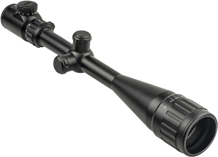 Precision Rifle Scope Optics PNG Image