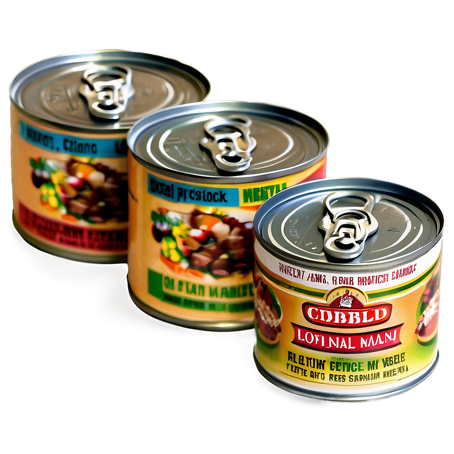 Premium Canned Meat Png 06132024 PNG Image