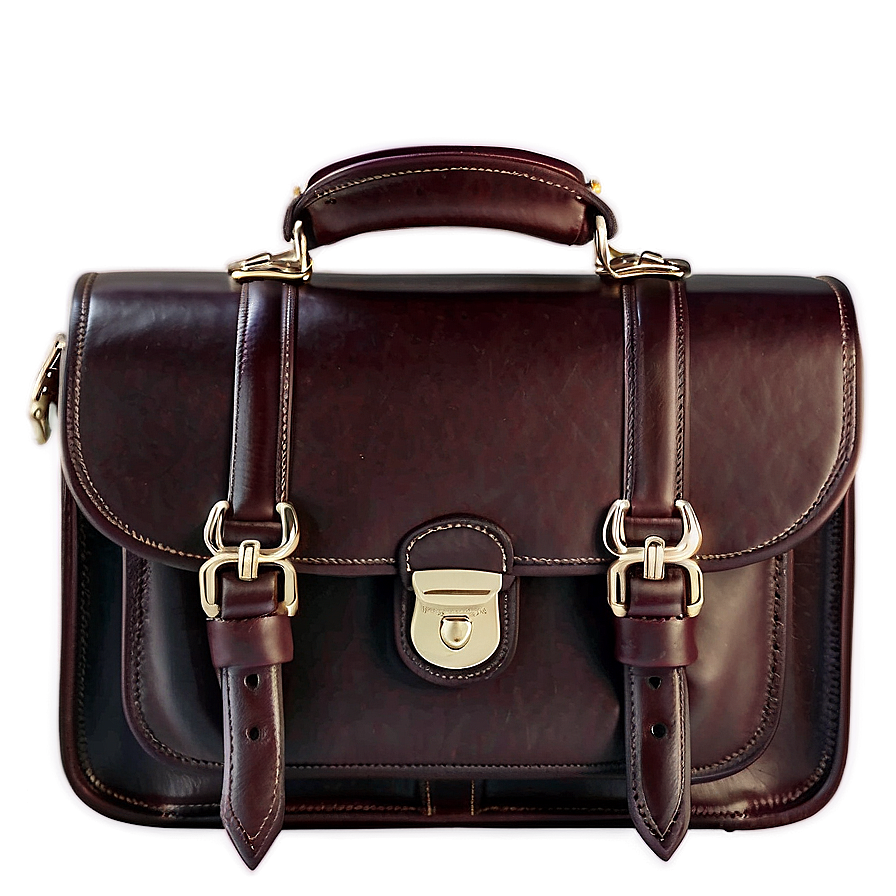 Premium Leather Briefcase Png 90 PNG Image