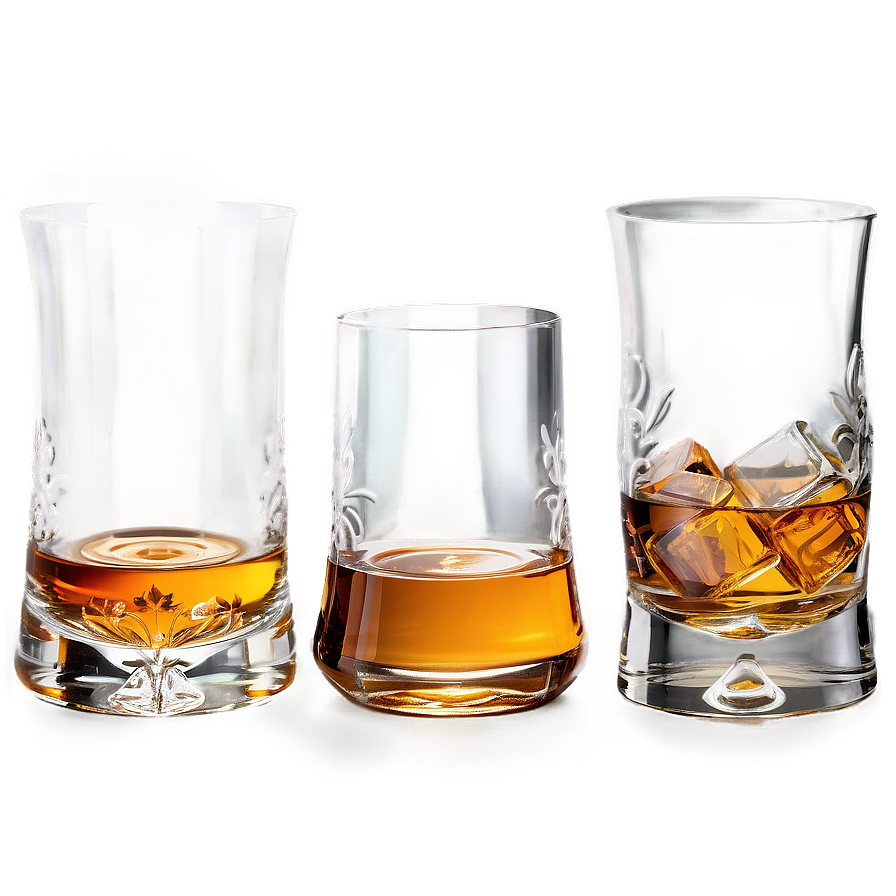 Premium Whiskey Glass Png 06122024 PNG Image