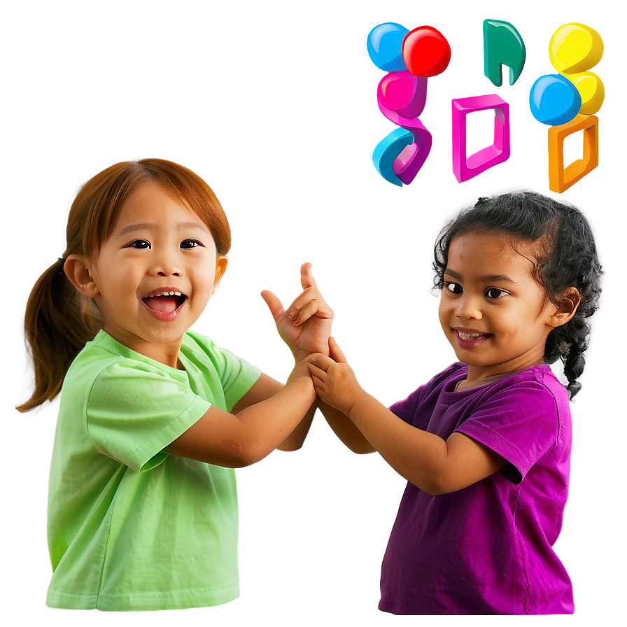 Preschoolers Playing Together Png 77 PNG Image