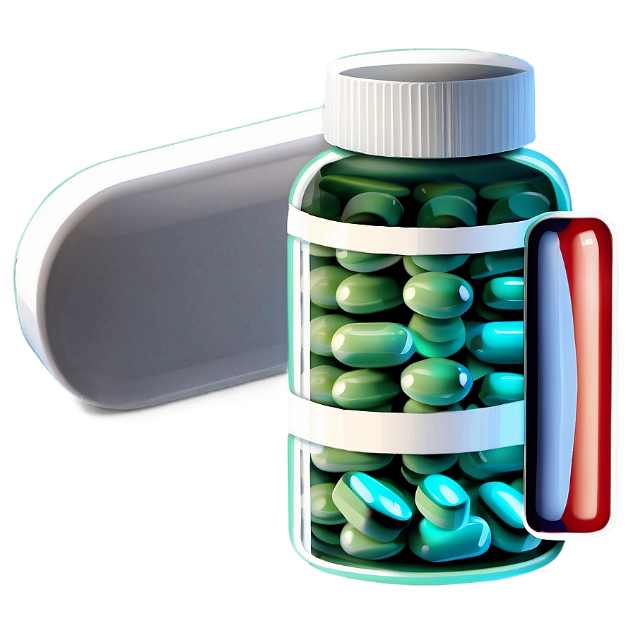 Prescription Pill Bottle Png Rmr PNG Image