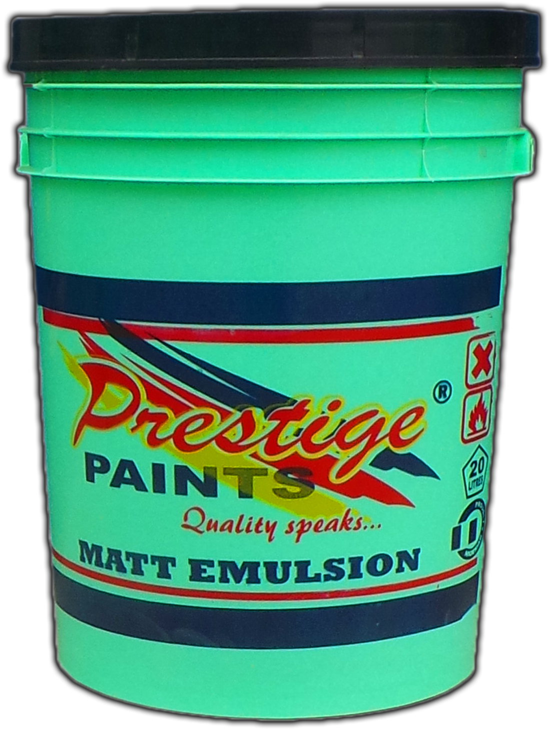 Prestige Paints Matt Emulsion Bucket PNG Image