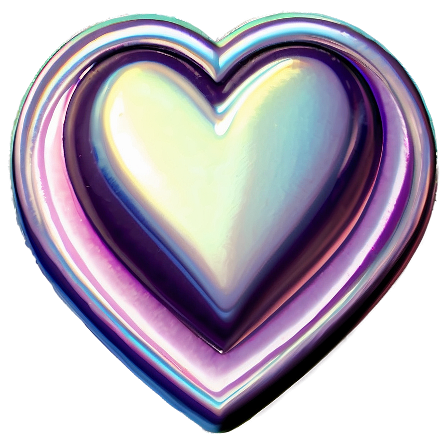 Pretty Heart Artwork Png Vsf PNG Image