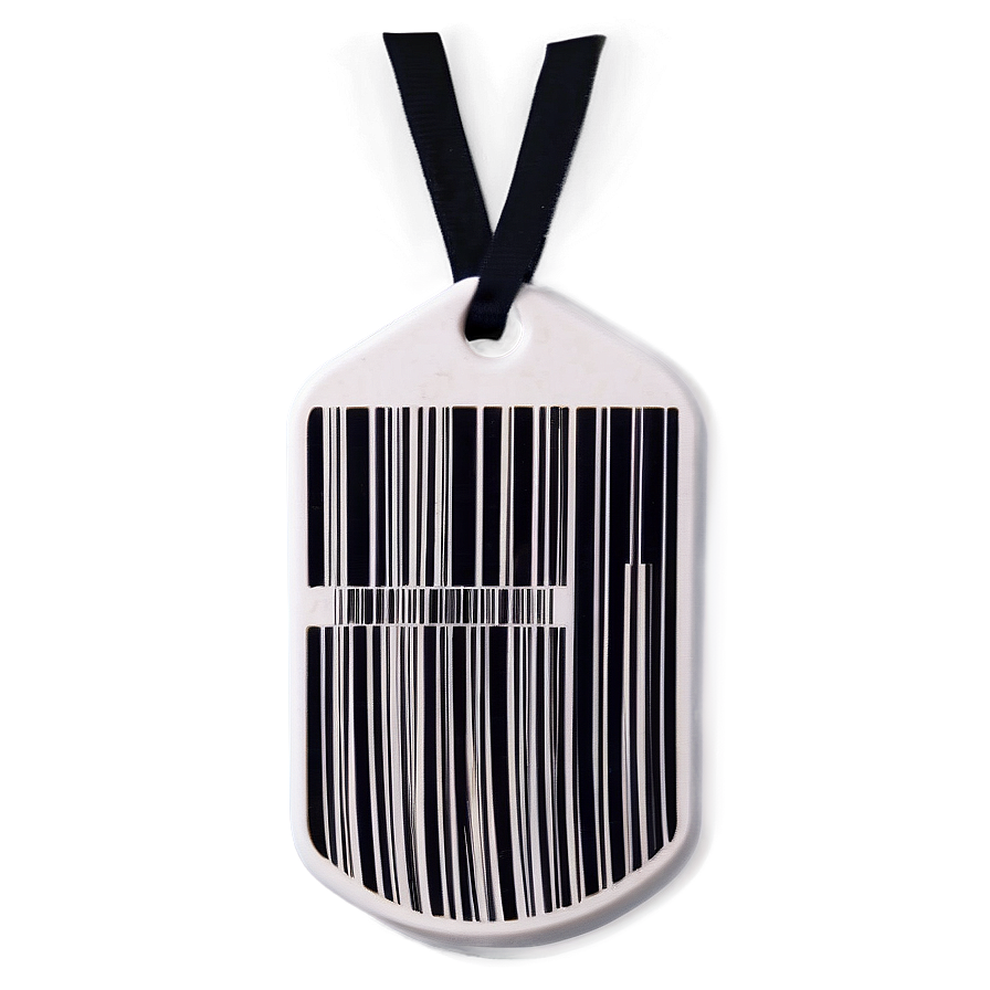 Price Tag With Barcode Png Ndr PNG Image