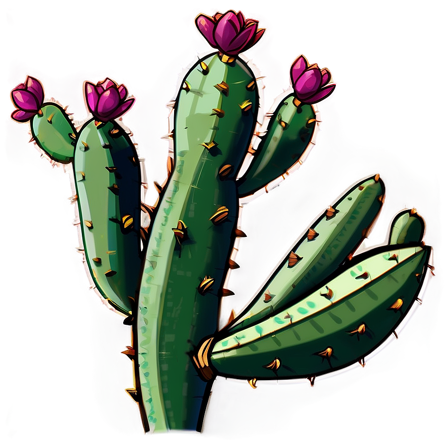 Prickly Pear Illustration Png Umn PNG Image