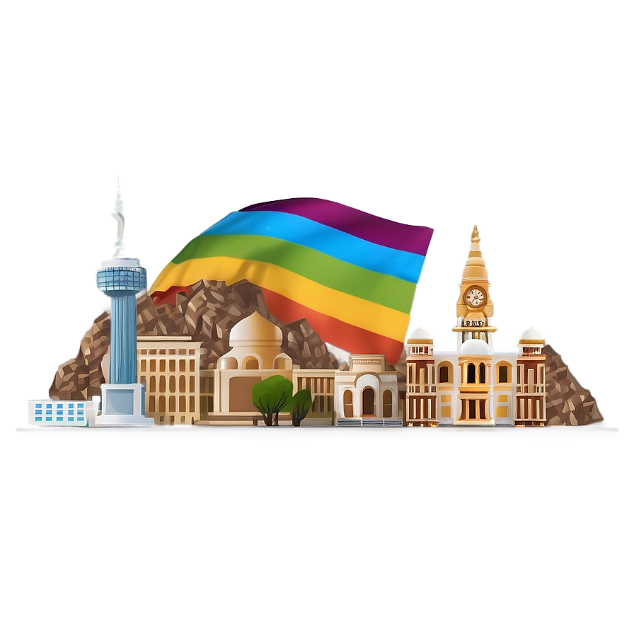 Pride Iconic Landmarks Png 50 PNG Image