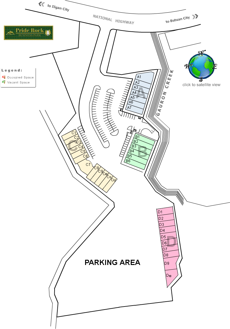 Pride Rock Business Park Layout PNG Image