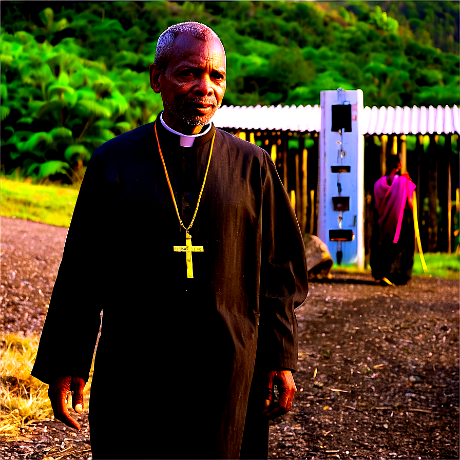 Priest On Pilgrimage Png Kxd75 PNG Image