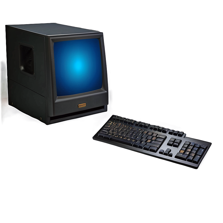 Primitive Computer Setup Png 05242024 PNG Image