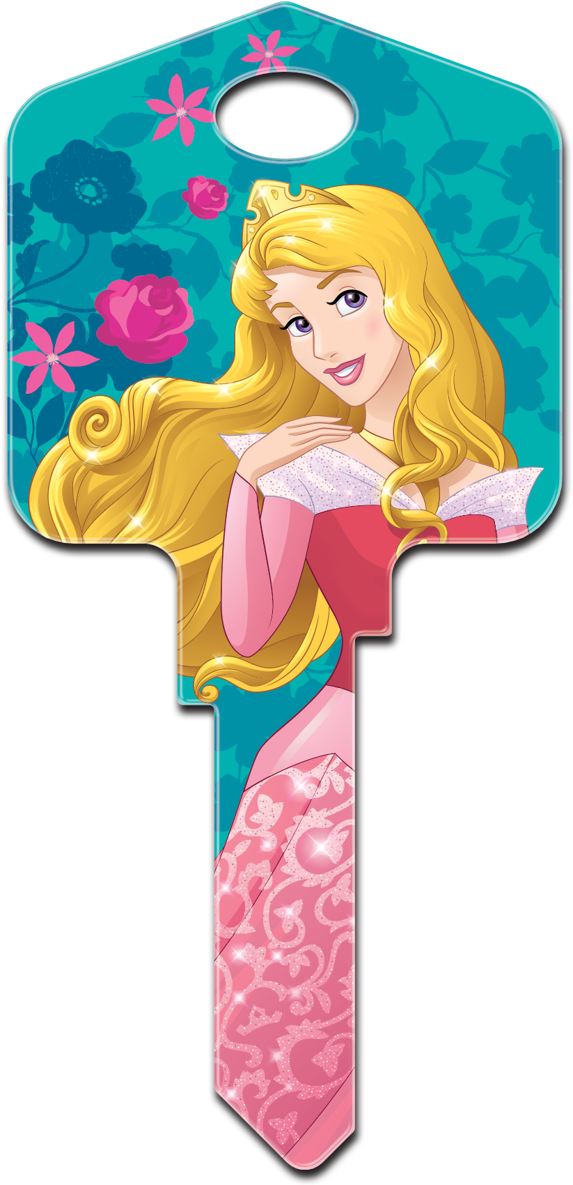 Princess Aurora Key Design PNG Image