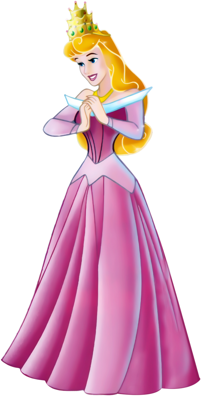 Princess Aurora Pose PNG Image