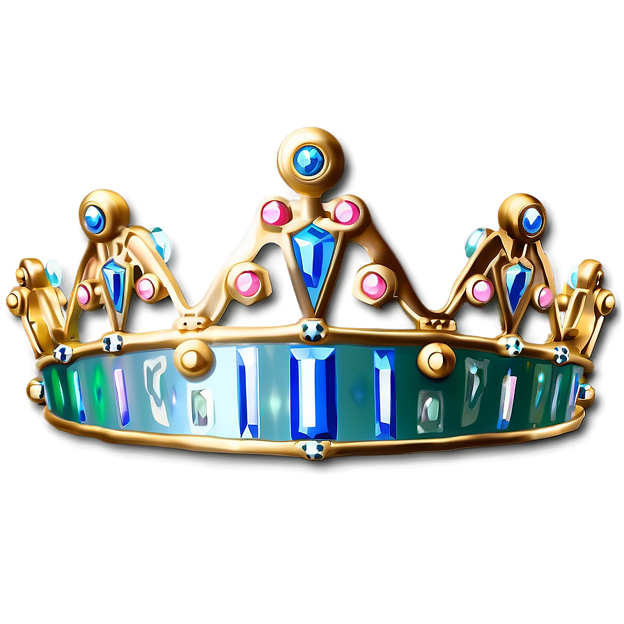 Princess Crown And Wand Set Png Ssn85 PNG Image