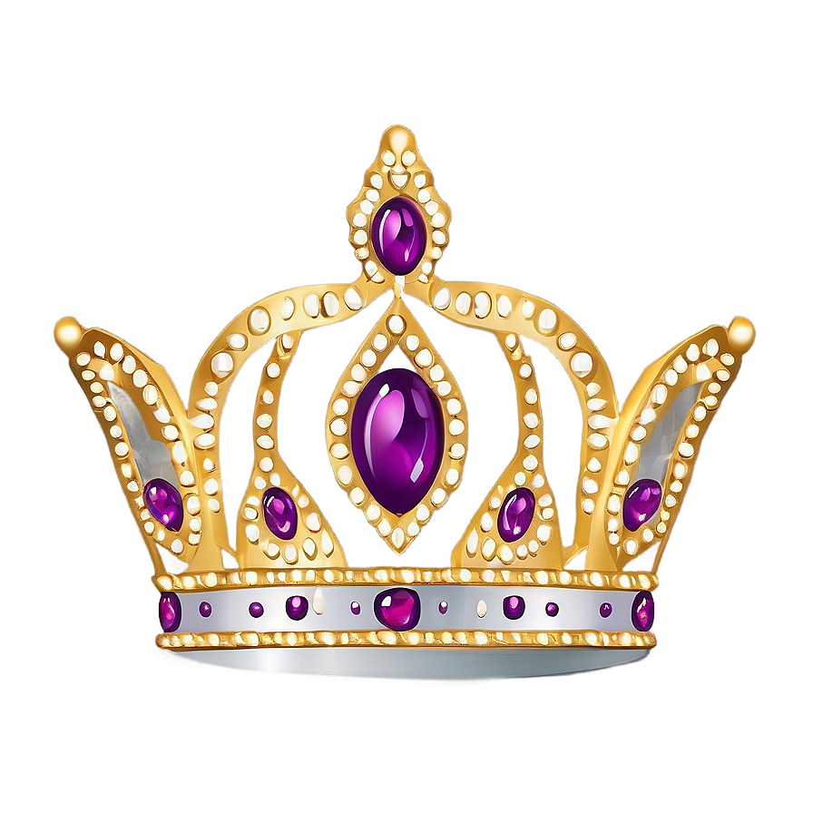 Princess Crown For Cake Topper Png Hqn PNG Image