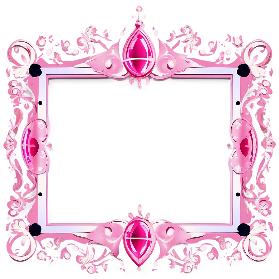 Princess Cute Frame Png 22 PNG Image