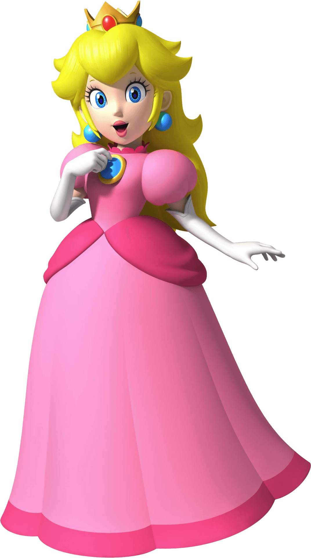 Princess Peach Mario Series PNG Image