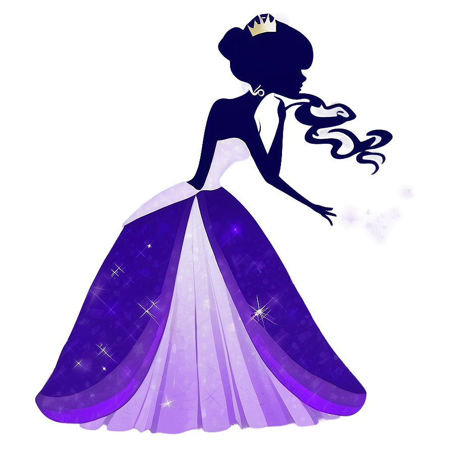 Princess Silhouette Png 05232024 PNG Image