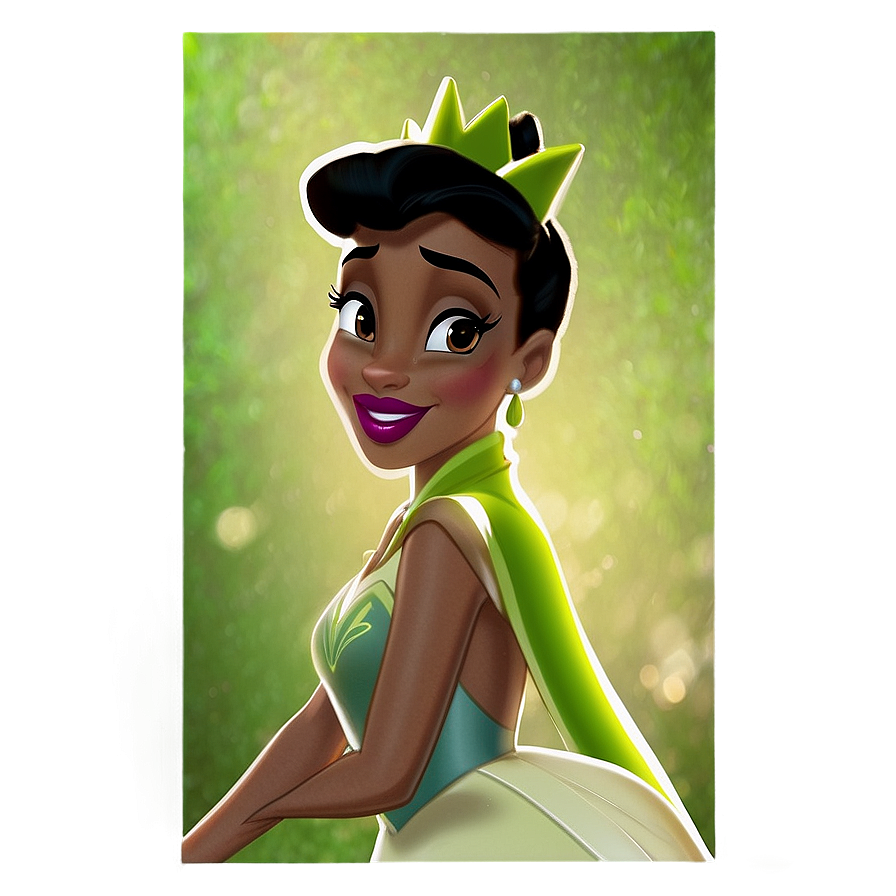 Princess Tiana Close Up Png Dxv99 PNG Image