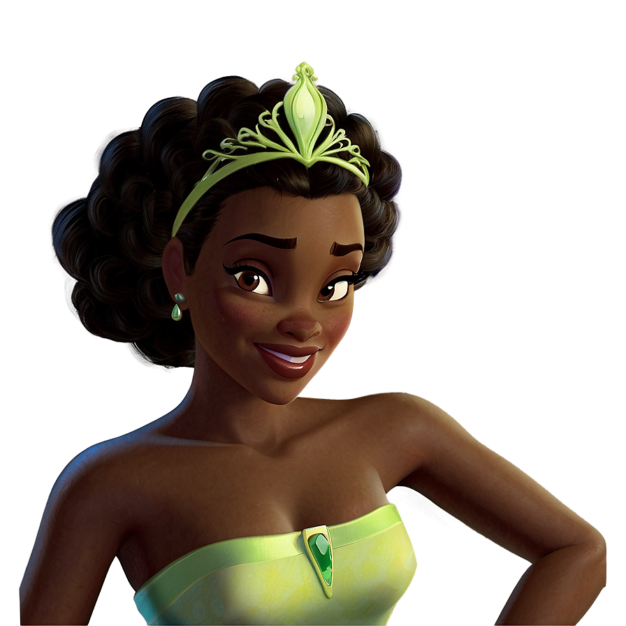 Princess Tiana In Nature Png 97 PNG Image