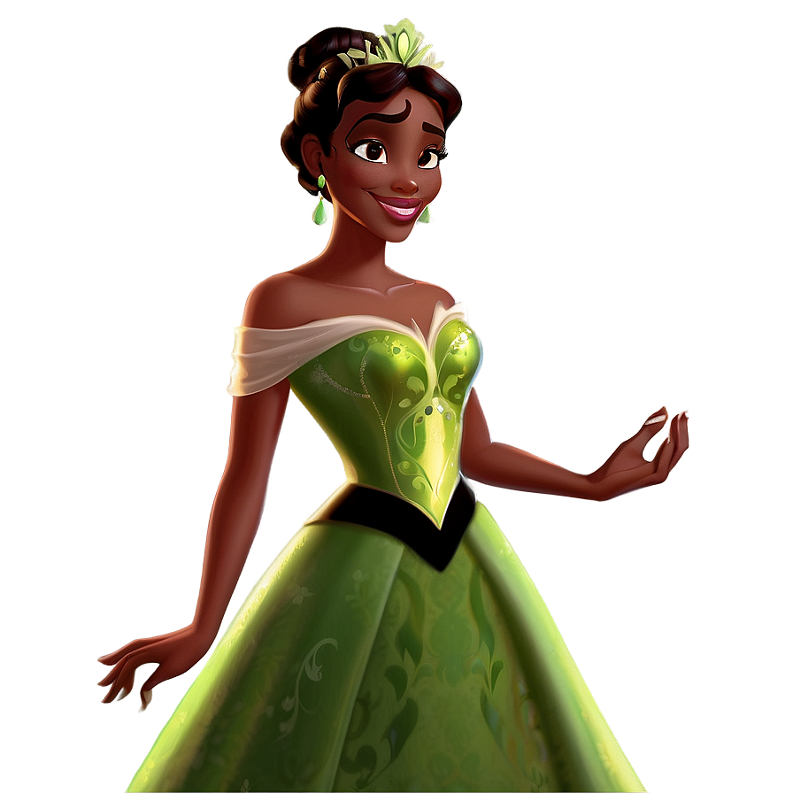 Princess Tiana Outfit Png 83 PNG Image