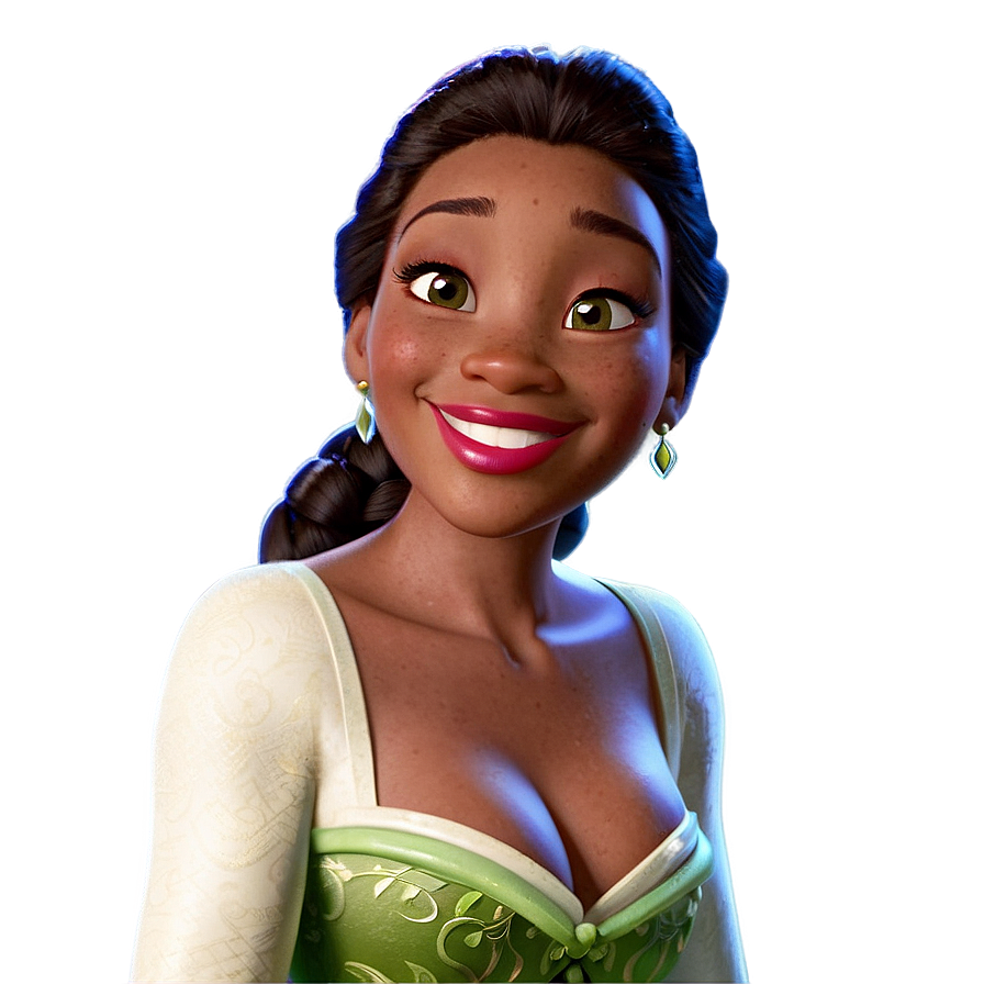 Princess Tiana Smile Png 22 PNG Image