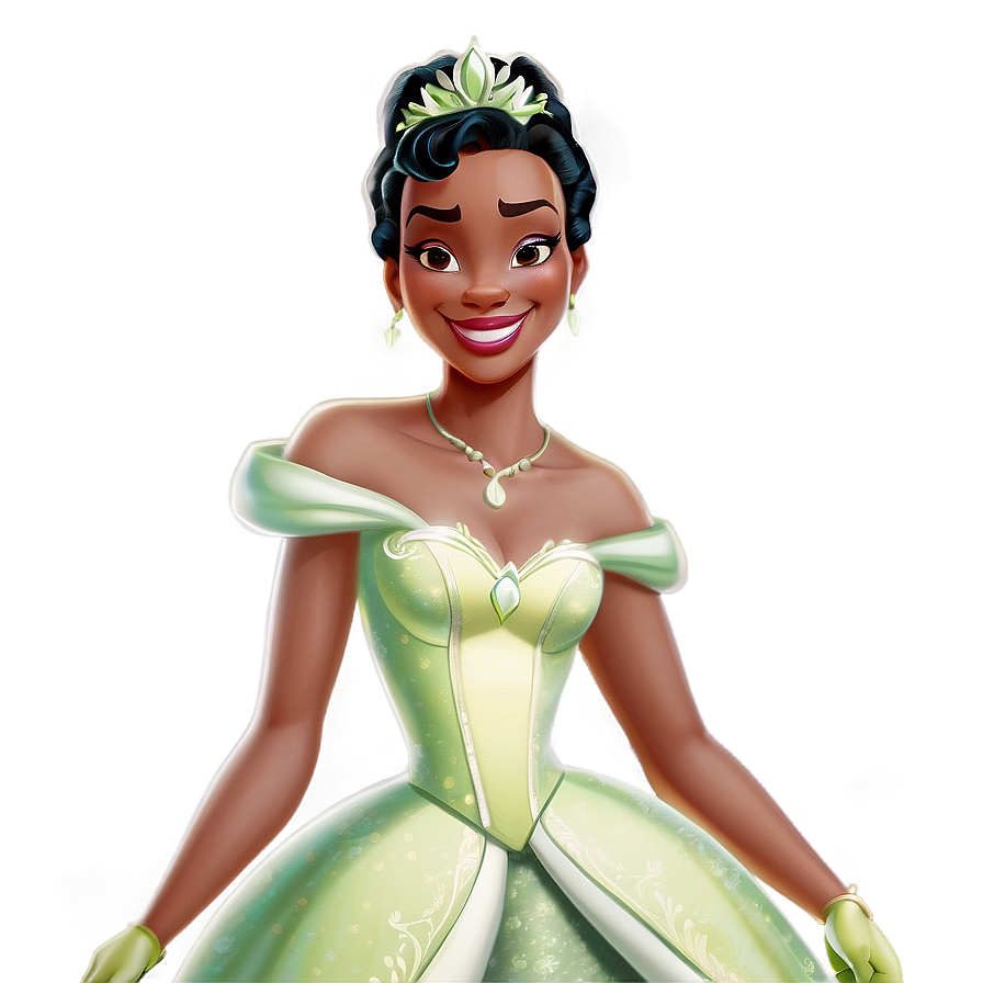 Princess Tiana Smile Png Tqv12 PNG Image