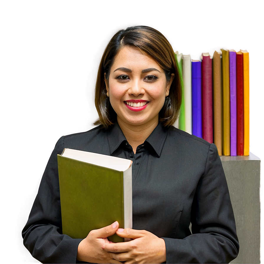 Principal With Book Png Ibr93 PNG Image