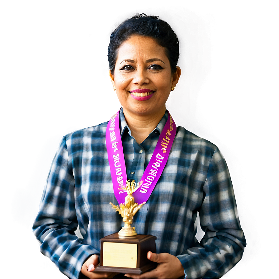 Principal With Trophy Png 9 PNG Image