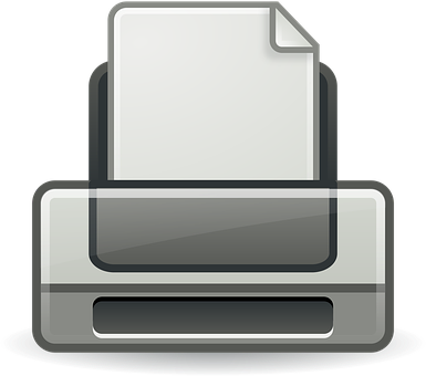 Print Document Icon PNG Image