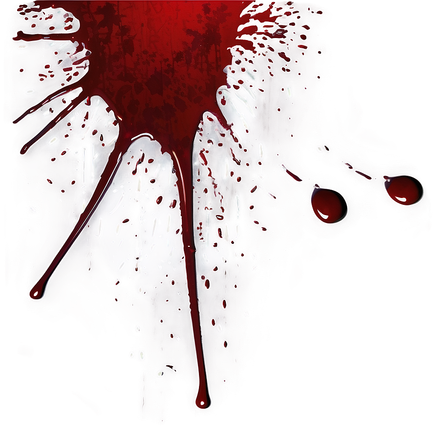 Printable Blood Splatter Transparent Ugy65 PNG Image