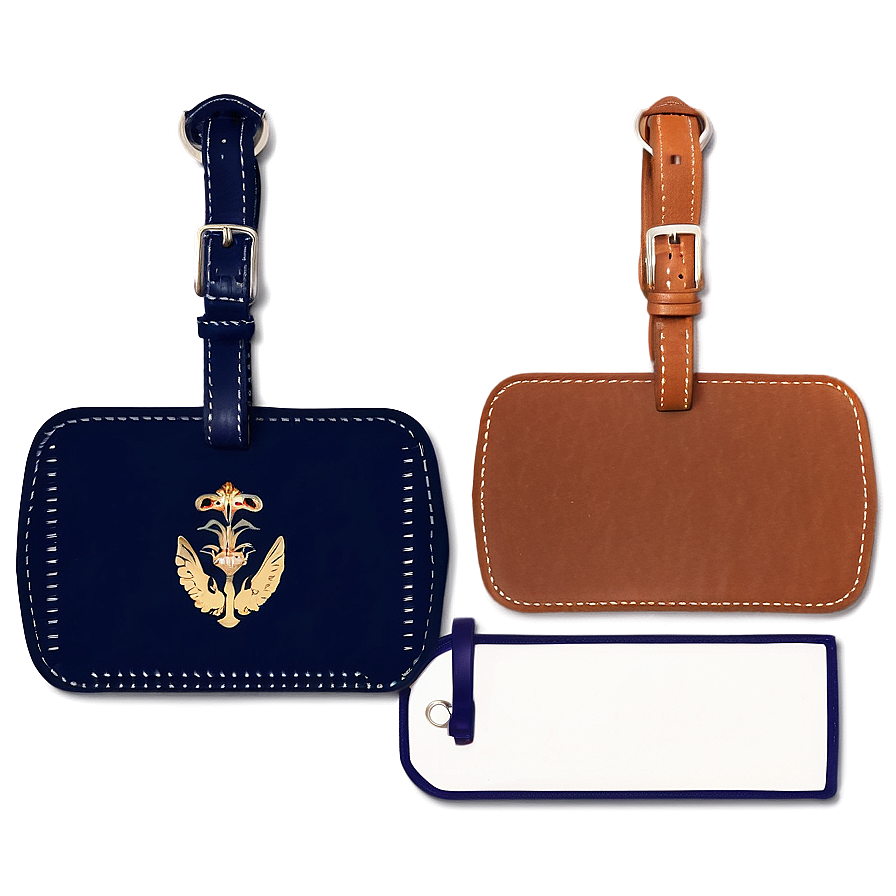 Printable Luggage Tag Graphic Png Doe PNG Image