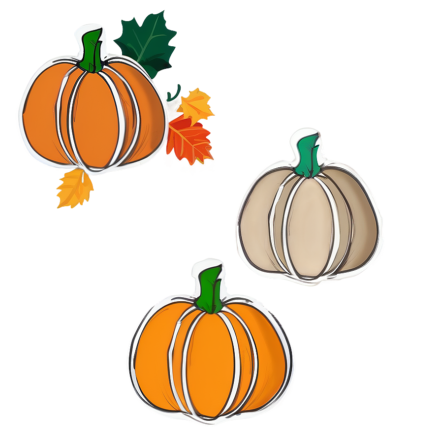 Printable Pumpkin Outline Template Png Wma46 PNG Image