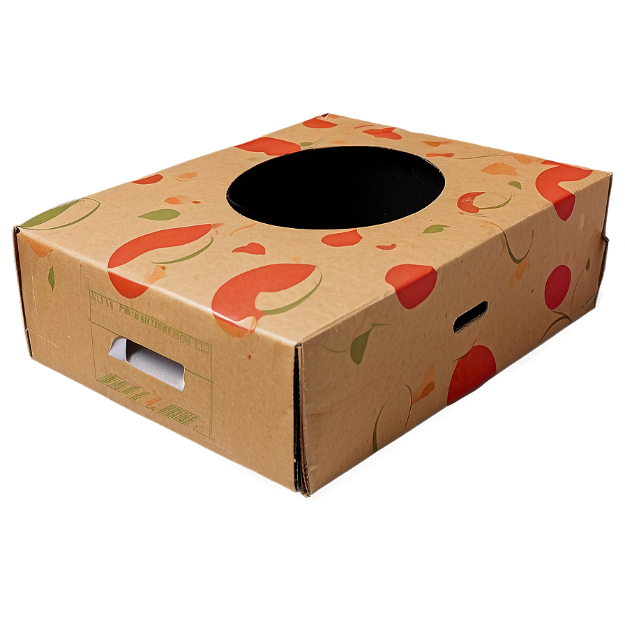 Printed Cardboard Package Png Tda PNG Image