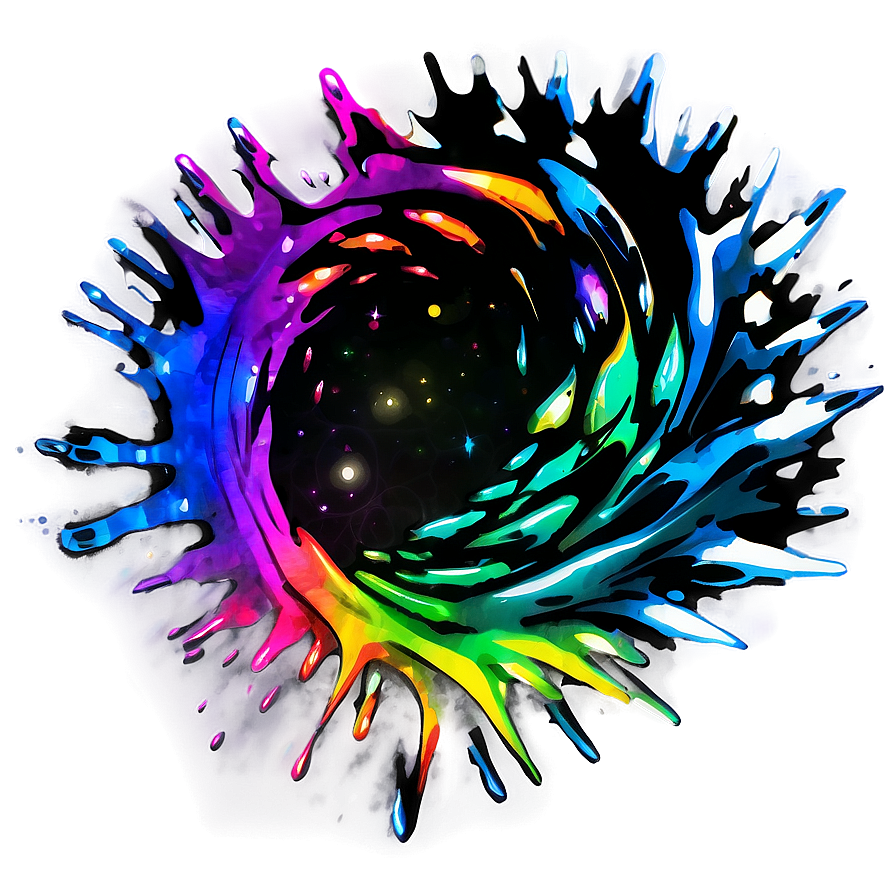 Prismatic Stardust Splash Png 06272024 PNG Image