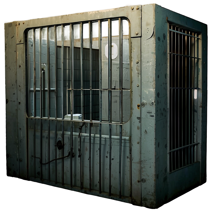 Prison Cell With Toilet Png Qkb56 PNG Image