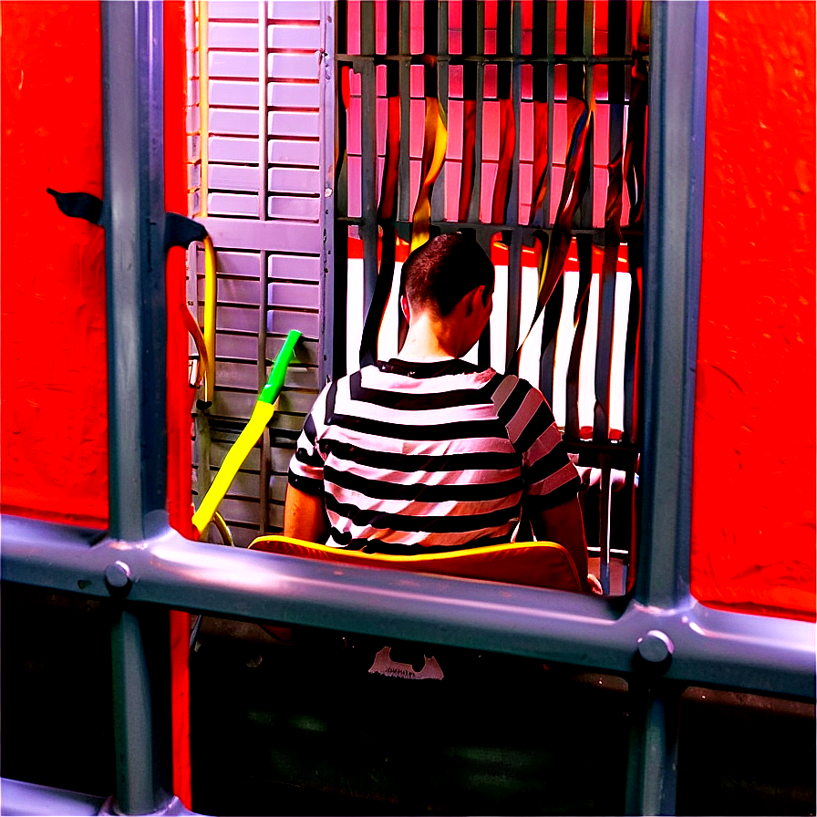 Prisoner Reading In Cell Png Udq21 PNG Image