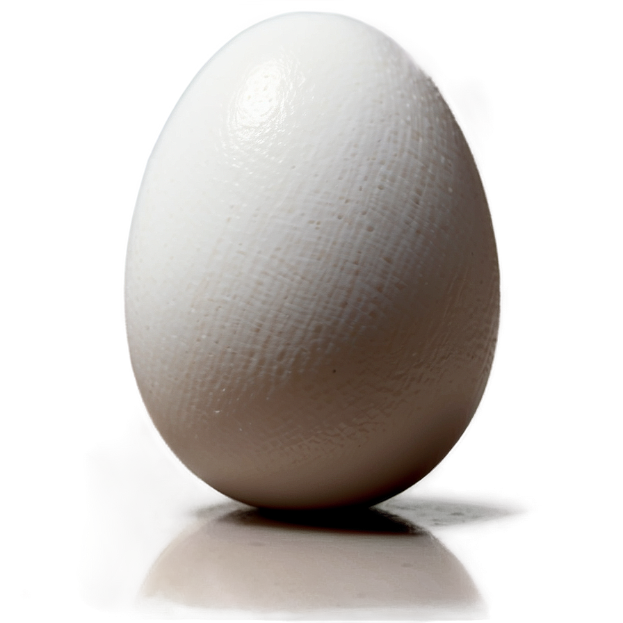 Pristine White Egg Png Qcf PNG Image