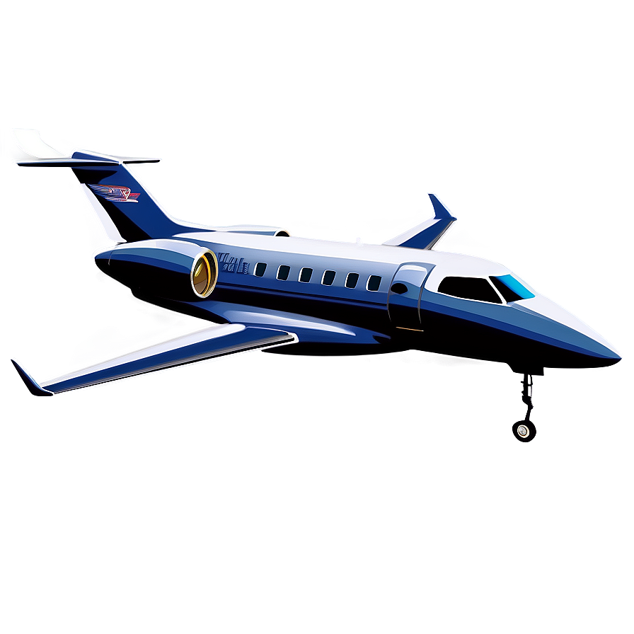 Private Jet Illustration Png Jci80 PNG Image