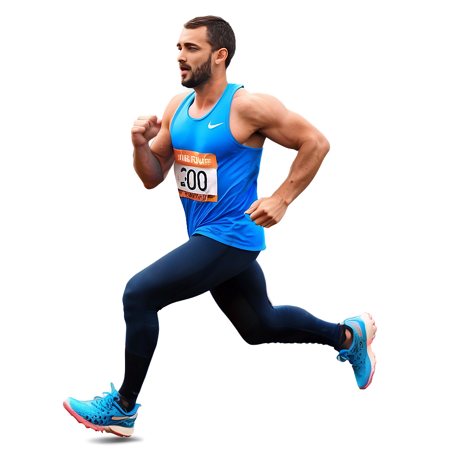 Professional Athlete Running Png Ltm PNG Image