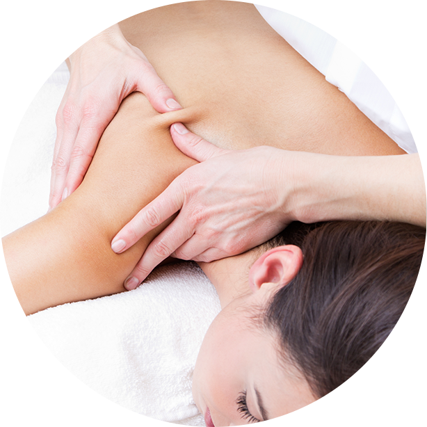 Professional Back Massageat Spa PNG Image