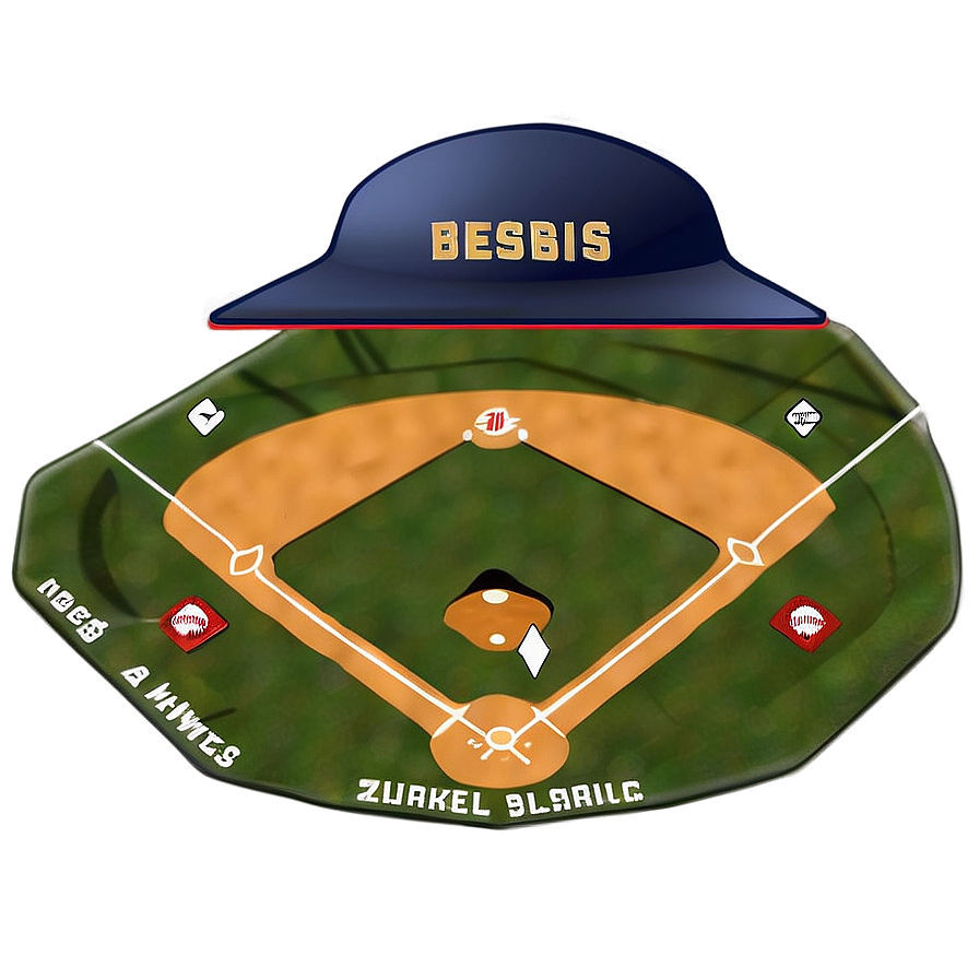 Professional Baseball Field Dimension Png 41 PNG Image