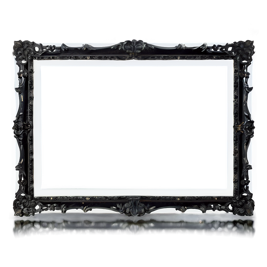 Professional Black Frame Png Snn PNG Image