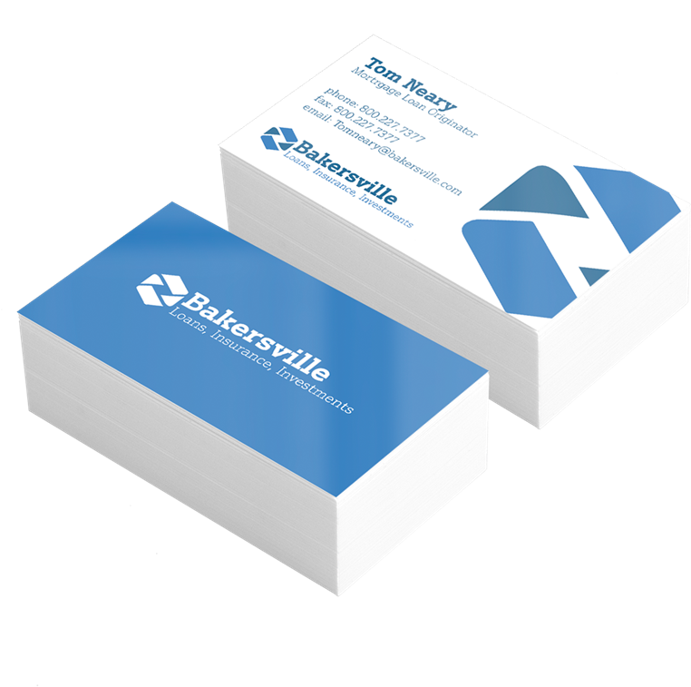 Professional Business Cards Stack PNG Image