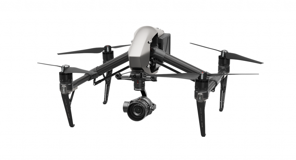 Professional Camera Drone Isolated PNG Image